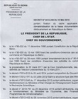 Modèle de statuts SARL unipersonnel